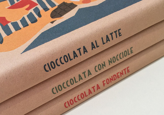 #illustration #vintage #chocolate #packaging