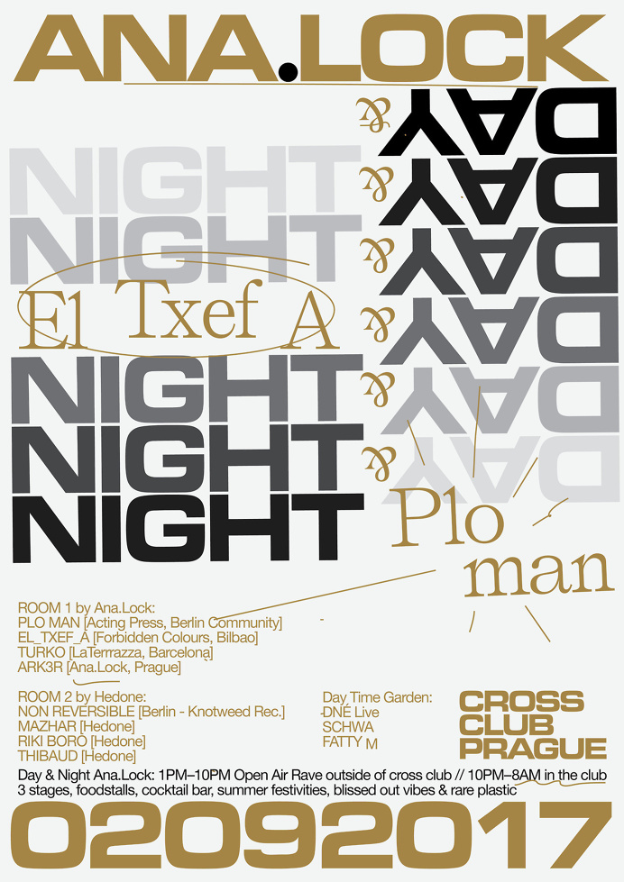 ANA.LOCK w/ El_Txef_A & Plo–Man @ Cross club, PRG