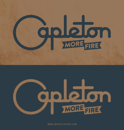 "Capleton, More Fire" #typography #reggae #capleton