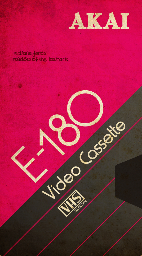 my 80's perception of film posters on the Behance Network #movie #retro #vhs #poster #film #80s