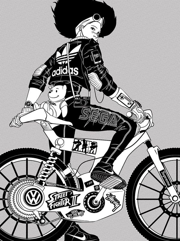X__X • 死 者 の 顔 •: Photo #comic #style #brands