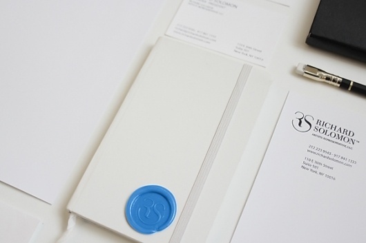 Richard Solomon Artists Rep. Corporate Identity on the Behance Network #design #graphic