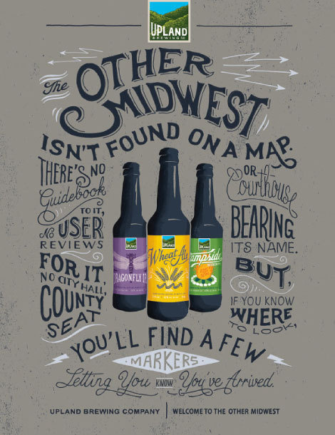 Upland Brewing Poster #beer #poster