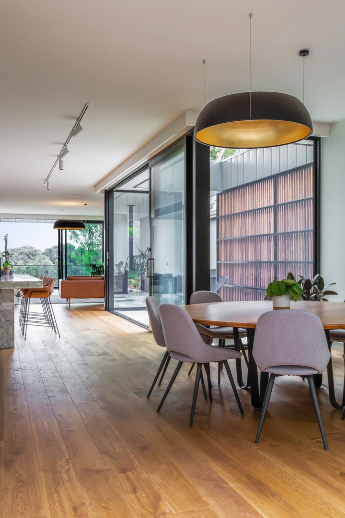 Contemporary Multi-Generational House With Sustainable Features