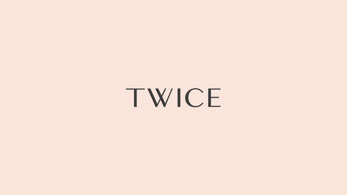 Twice Fashion branding packaging package design corporate identity brand logo logotype bag leather bags pink detail luxury china deluxe new