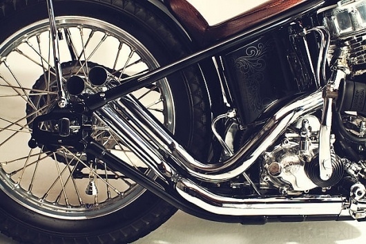 Panhead Harley-Davidson #engraving #motorcycle