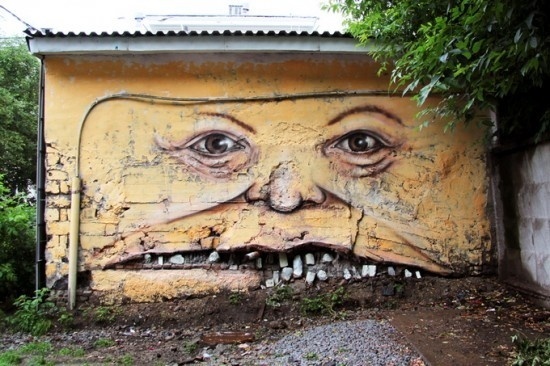http://nomerz art.livejournal.com www.2bcreative.co.uk #teeth #mural