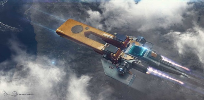 Sci-Fi Digital Illustrations by Patrick A Razo
