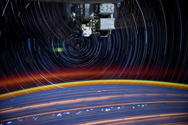 Astronaut Don Pettit's Photos of Earth from the International Space Station - Slate Magazine #space #exposure #star #long #trails