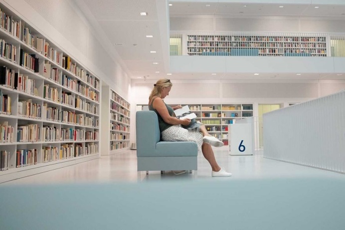 Quite Zone - Stuttgart Municipal Library by Skander Khlif