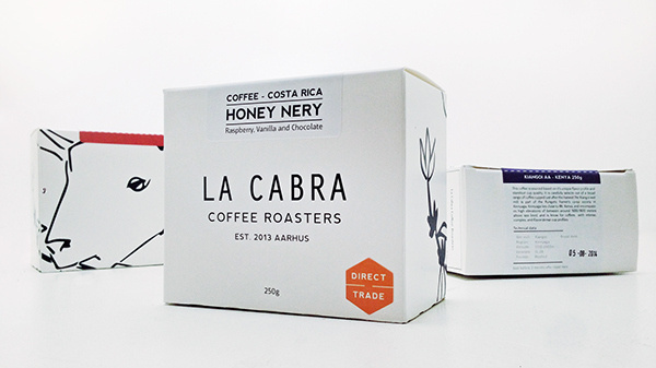 La Cabra Coffee Roasters Packaging Design By Christian Forman & Mikkel Selmer #cabra #packaging #design #la #coffee
