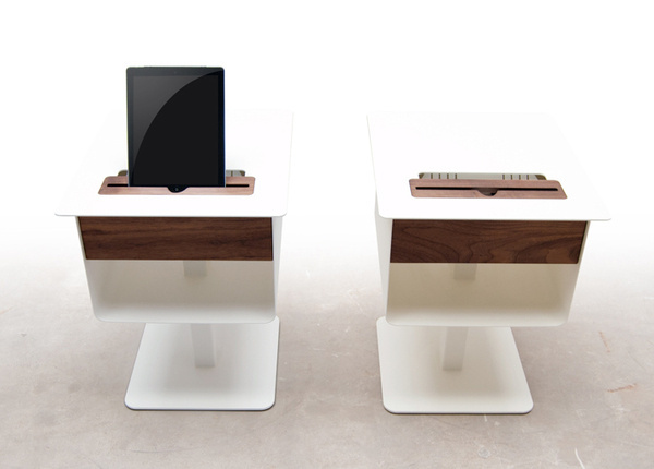 Nomad Nightstand by Spell #modern #design #minimalism #minimal #leibal #minimalist