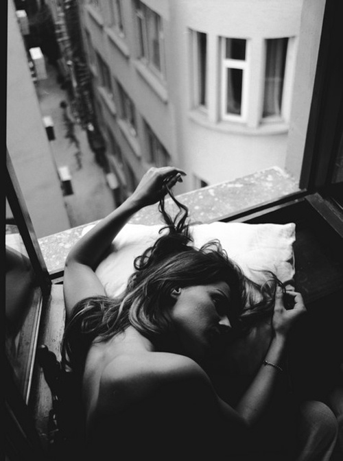 black_and_white_shot_of_girl_and_window #window #photography #blackandwhite #girl