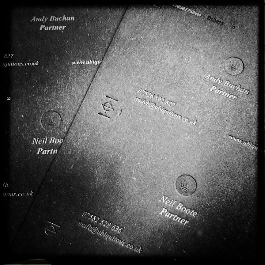 In progress | Flickr - Photo Sharing! #card #letterpress #business #stationery