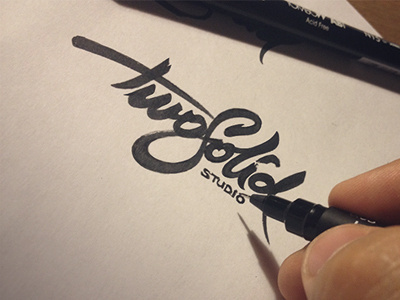 Twosolid #logo #black