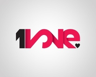 one2love :: be graphic by one2love #logo