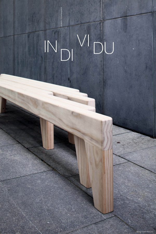 Individu Bench #interior #creative #modern #design #furniture #architecture #art #decoration