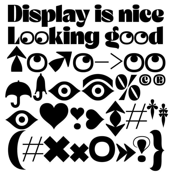 Brule, a new display typeface designed by Andrei Robu for Typeverything.com