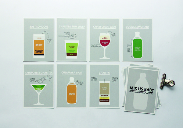 LEMONAID #cocktailcard #design #graphic
