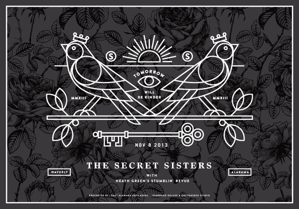 The Secret Sisters #line #graphic