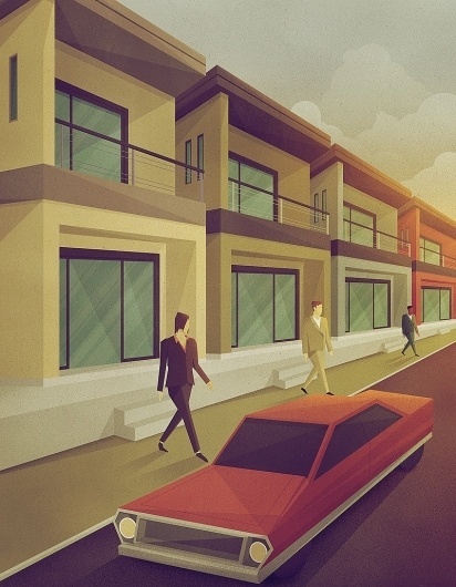 Fortune Magazine - Feb. 2012 - Justin Mezzell #mezzell #justin #fortune #2012 #illustration #magazine