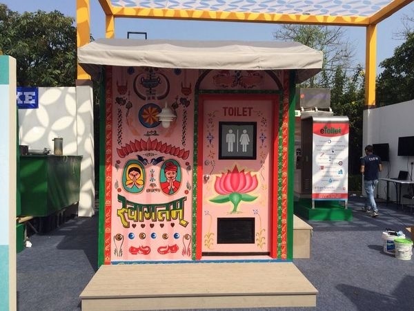 All ready for the World Toilet Fair on Thursday, thank you to everyone for your help and support. #believinginbetter