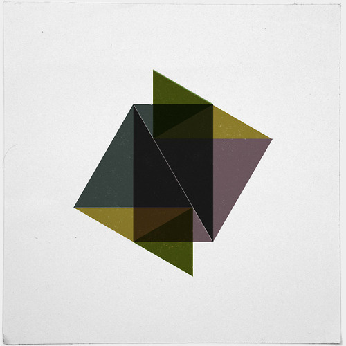 #432 Folding pyramids – A new minimal geometric composition each day