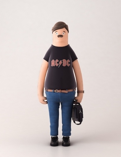 Business People on the Behance Network #toy #business