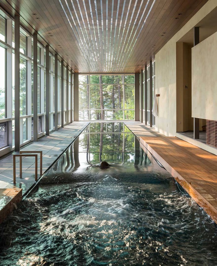 Whitefish Poolhouse & Gallery, Montana by Cushing Terrell