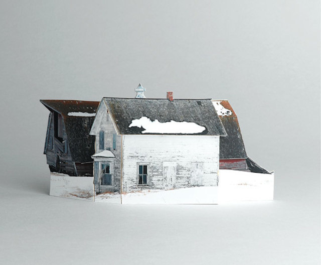 brokenhouses-9 #sculpture #house #art #broken #miniature