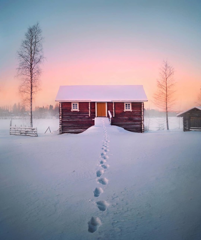 Mesmerizing Winter Wonderland Photos of Lapland in Finland