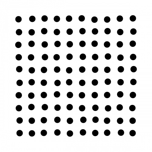 minimalvision 7 – Controlled excitation #circle #grid #minimal #geometric