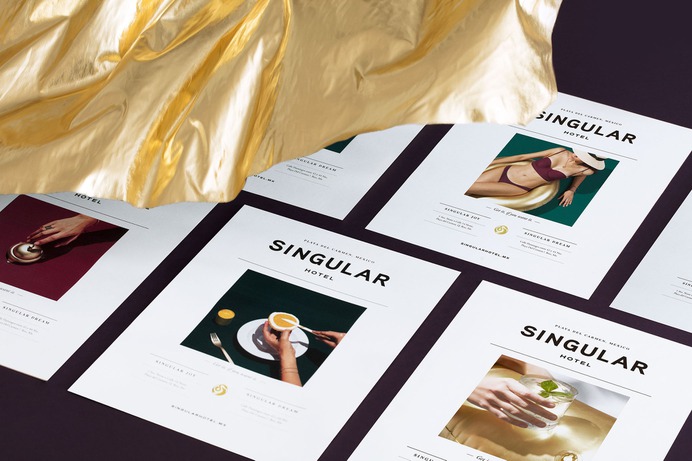 Singular Branding - Mindsparkle Mag Singular is located in Playa del Carmen, Mexico. It is a residential project that fuses the concept of condo and hotel. #packaging #logo #identity #branding #design #color #photography #graphic #design #gallery #blog #project #mindsparkle #mag #beautiful #portfolio #designer