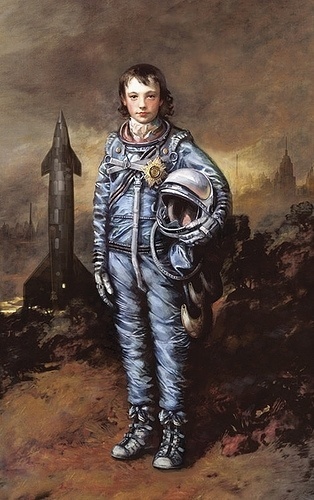 A Minor Adjustment | Flickr - Photo Sharing! #wren #chris #boy #gainsborough #kenn #brown #painting #blue