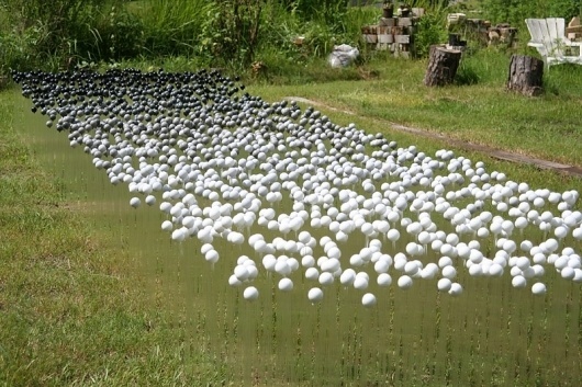 Low-Res Pixel Bed #sculpture #hunter #installation #pixel #art #jonakin