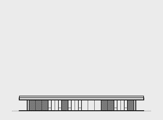 Mid-Century Modern Homes Collection on Behance. Miller House — 1957. Architect, Eero Saarinen