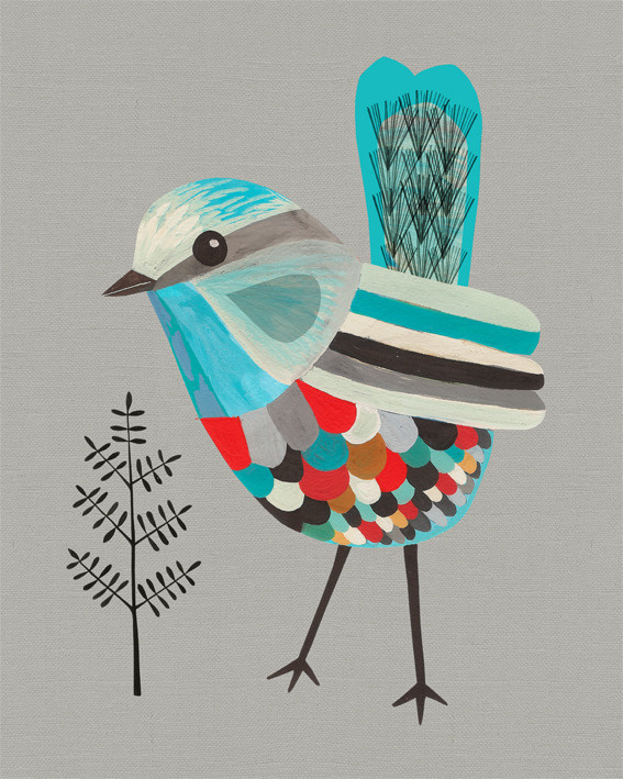 illustration / bird #bird