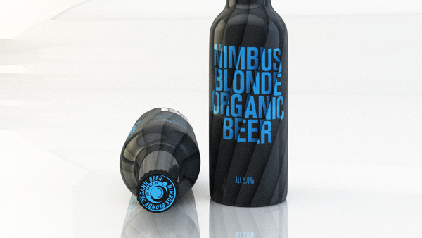 Nimbus Beer on Packaging Design Served #packaging #wine #botlle