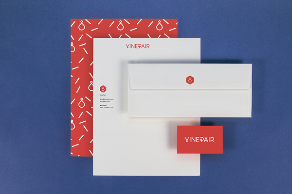 VinePair Leta Sobierajski #vinepair #branding #stationery
