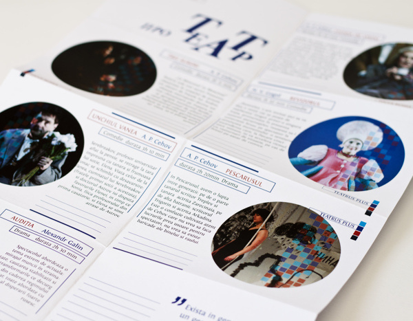 Russian Theatre Festival #festival #theatre #flyer #russian #shows #identity