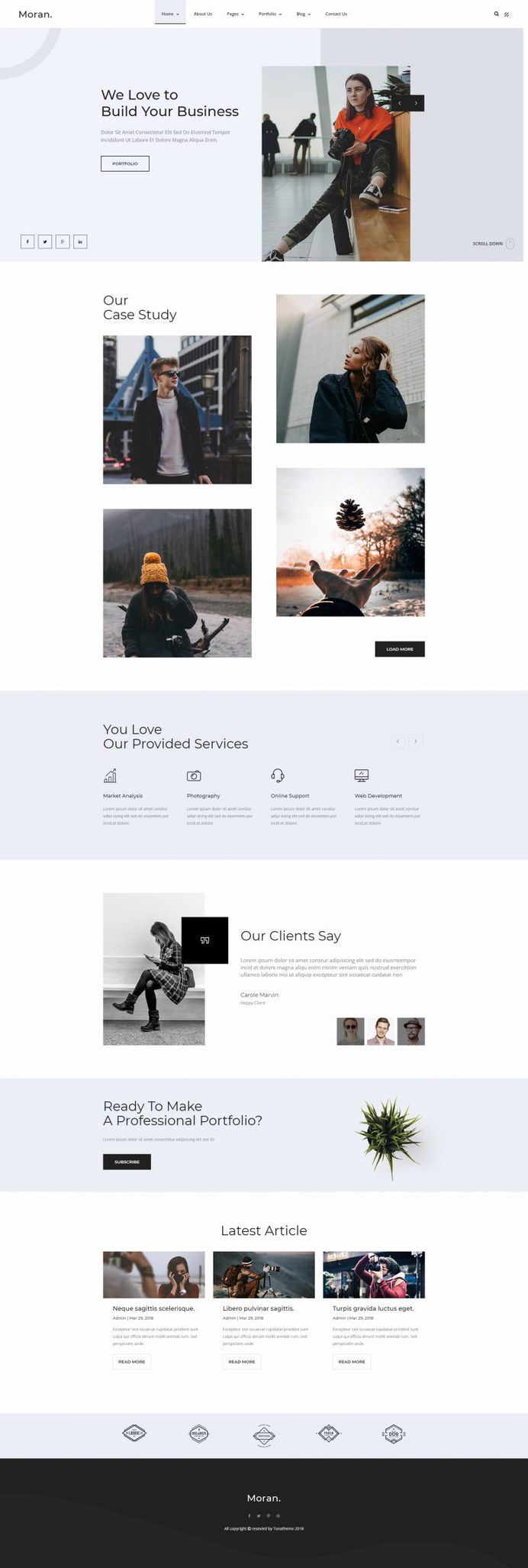 Moran – Minimal Portfolio