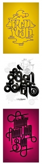 The Collection on the Behance Network #design #graphic #poster #typography