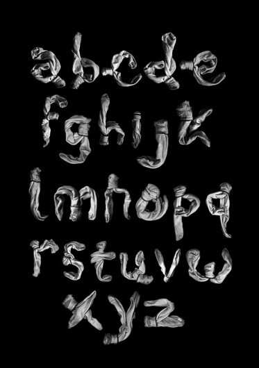 Amour de Typographie | hangaroundtheweb #socks #alphabet #typography
