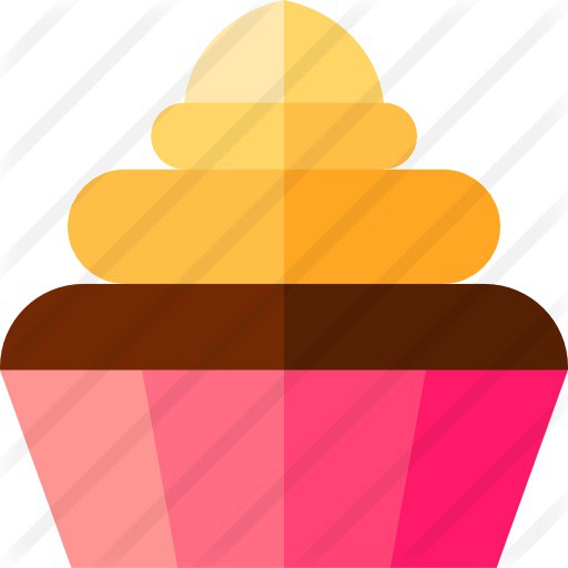 See more icon inspiration related to food and restaurant, baked, cupcake, dessert, bakery, muffin, sweet and food on Flaticon.