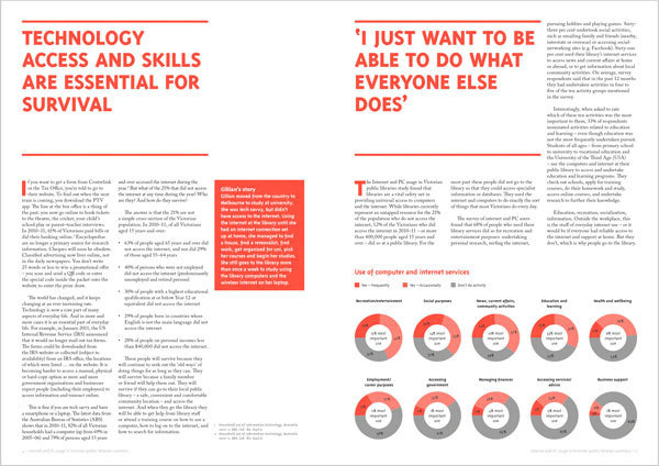 Internet and PC report #graphic design #design #typography