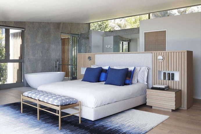 Luxurious South African House with Integrated Natural Feature