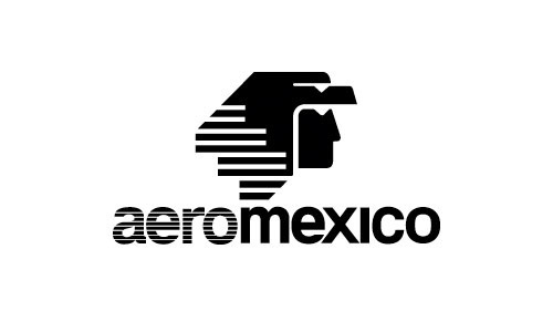 Google Image Result for http://www.logodesignlove.com/images/airlines/aero-mexico-logo.jpg #logo #eagle