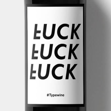 Typewine - Unique labels for wine bottles.
