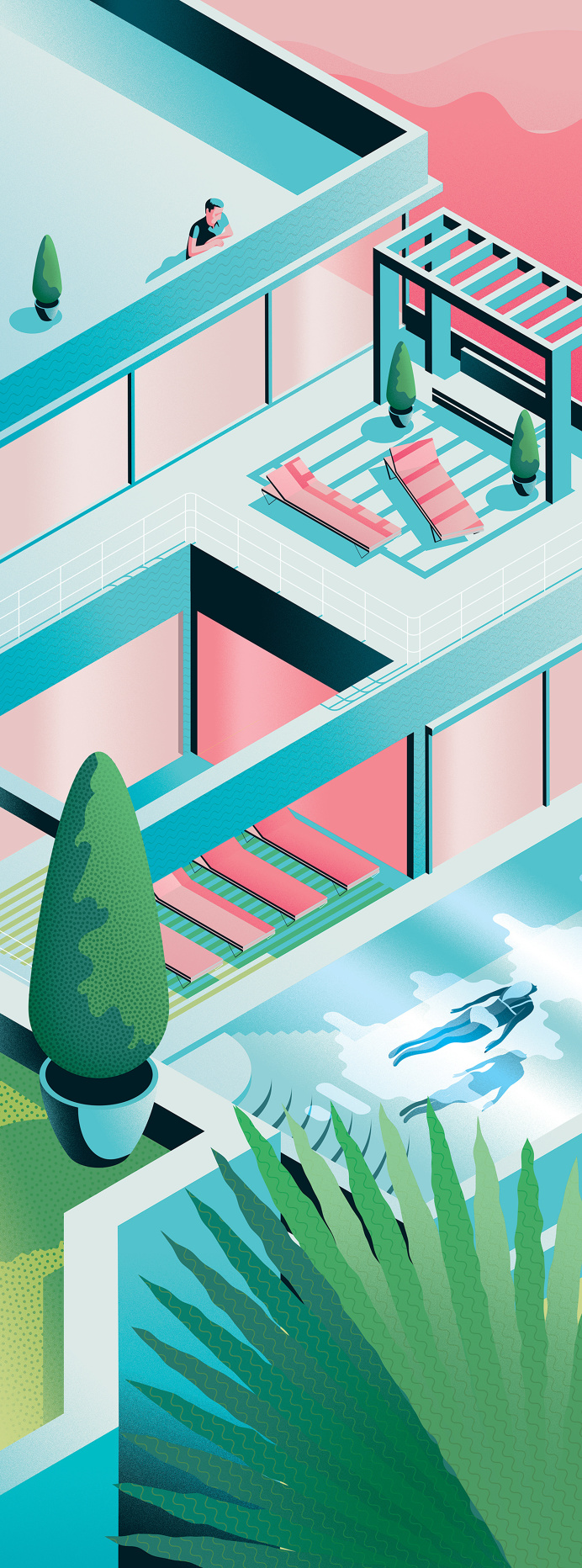 Wanderlust Alphabet – A-E on Behance
