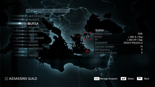 Assassin's Creed Map #creed #game #assassins #map
